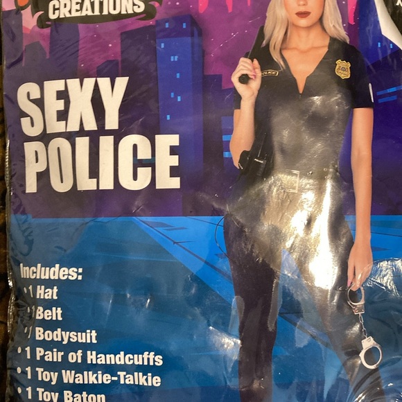 sexy police costume Sm - Picture 6 of 8